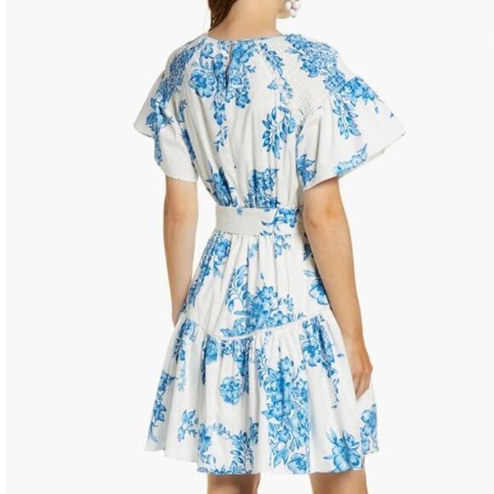 Rachel Parcell Ruffle Front Tie Cotton Dress Size‎ XXS - Picture 5 of 13